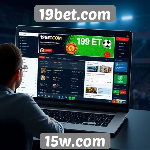 Avaliação da interface do usuário do site 19bet.com